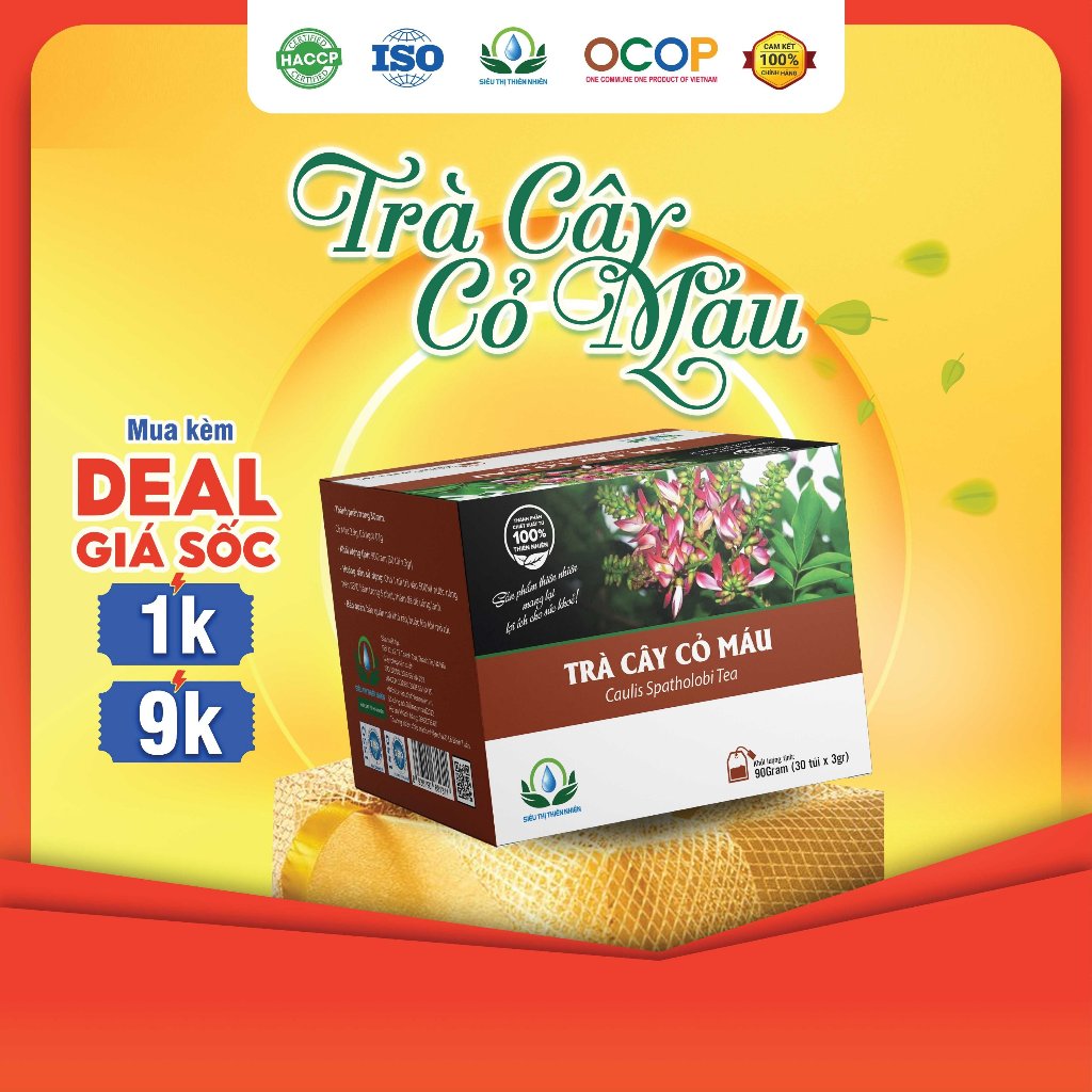 Trà Cây Cỏ Máu Tăng Cân ( Hộp 30 Túi Lọc ){CHÍNH HÃ…