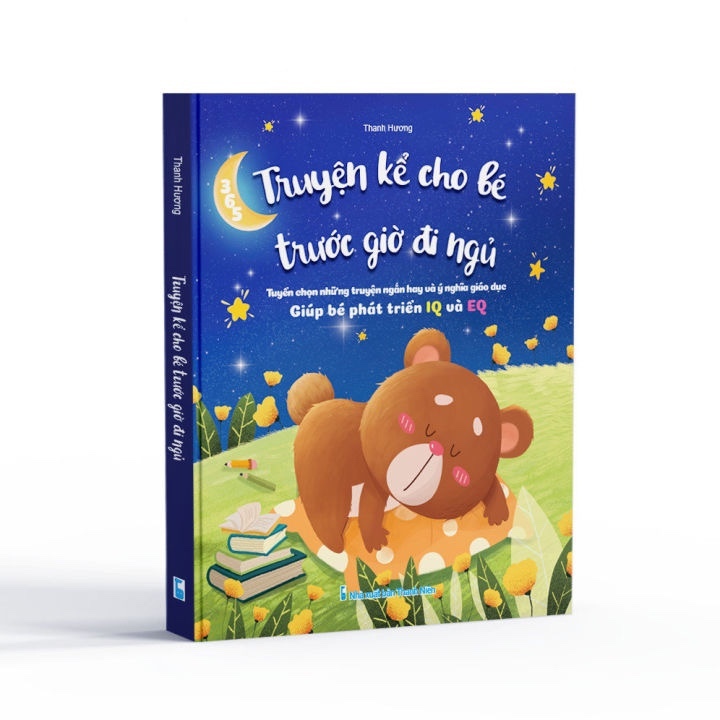 Ảnh Sách -  365 Truyện Kể Cho Bé Trước Giờ Đi Ngủ - Phát Triển IQ và EQ Cho Bé từ 2 tuổi 1