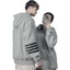 Hoodie Zip - Áo Khoác Thome Nỉ Phối 4 Sọc Tay Cao Cấp From Dáng Unisex Nam Nữ Cực Hot Trend 2023