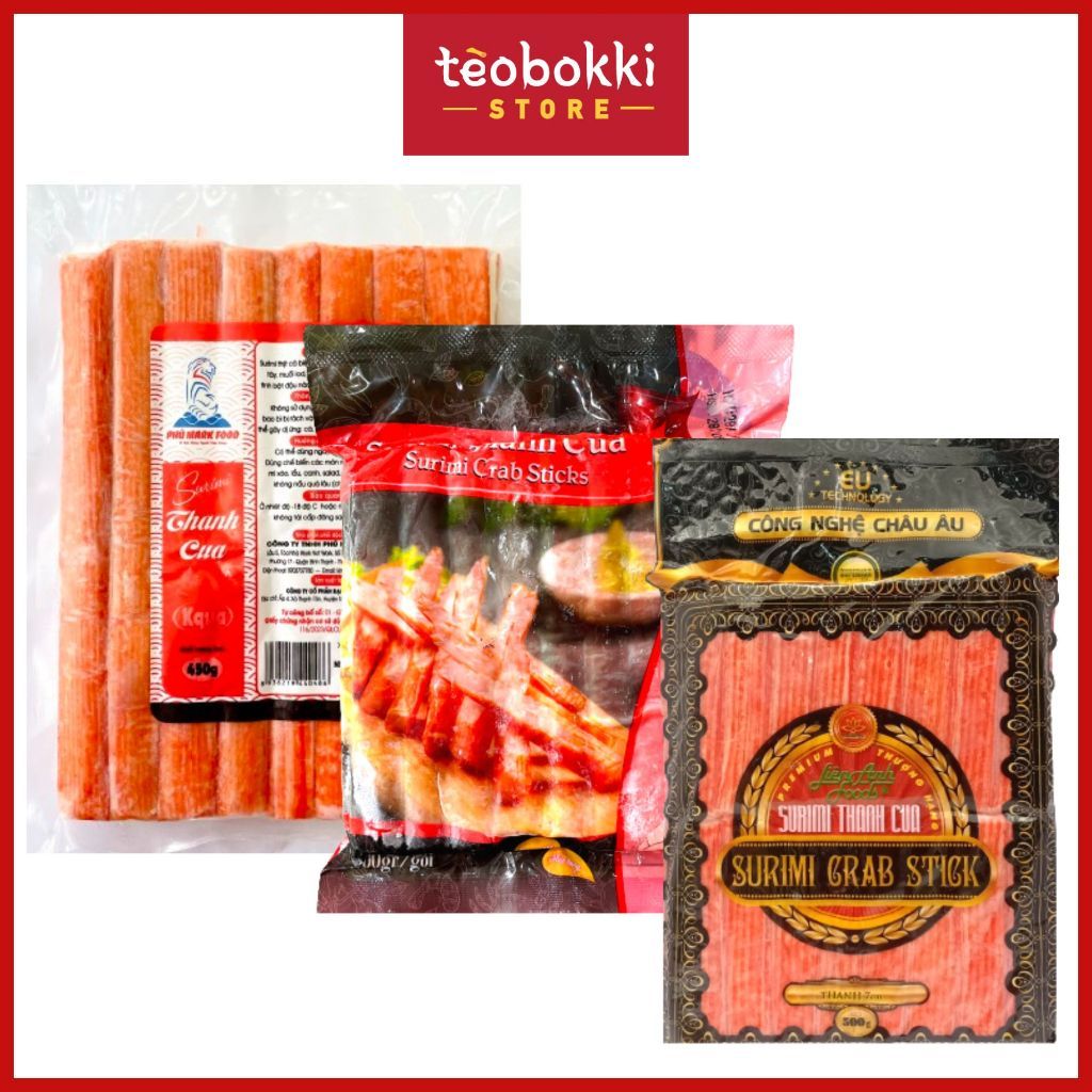 [SHIP CẦN THƠ] Thanh surimi hương cua Thanh cua cuộn kimbap, thả lấu, nấu soup Shopee Việt Nam