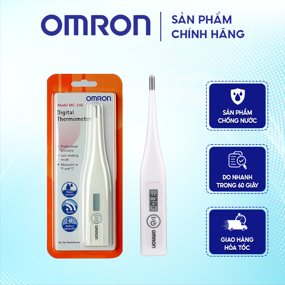 Ảnh Nhiệt kế điện tử OMRON MC246 - 01 chiếc 1