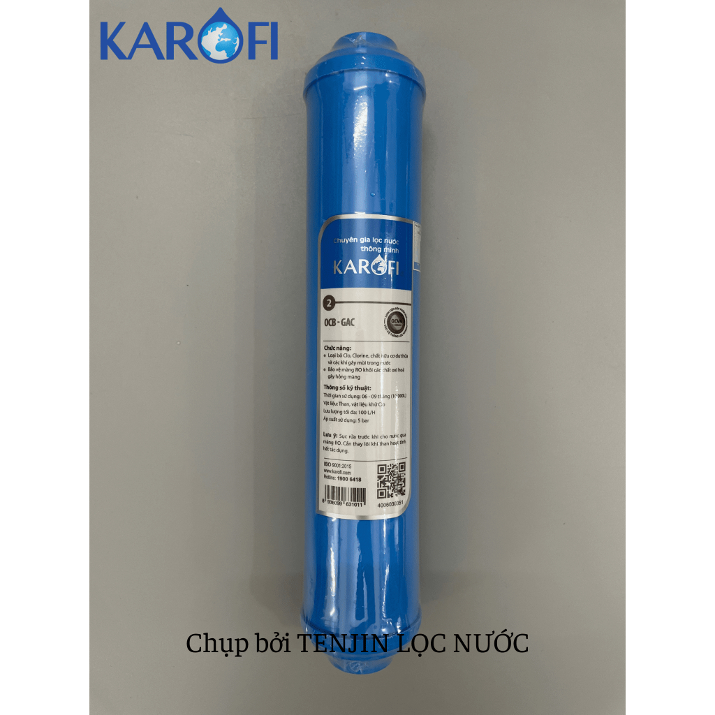 Combo 9 Lõi Lọc Nước Karofi Dành Cho Máy Model B930 Gồm 12OCB3 - Màng RO100GPD Mỹ - 2T33 Mineral Far Nano