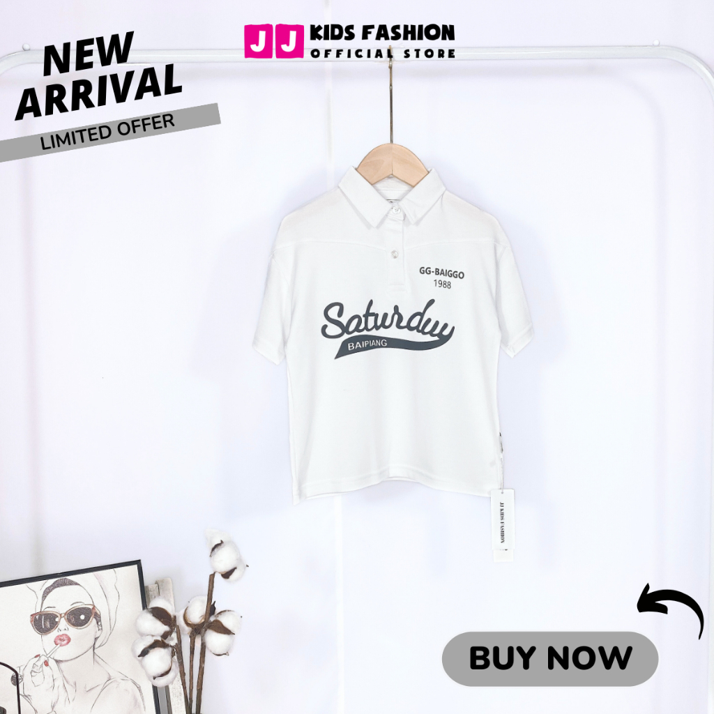 Áo Thun Polo Bé Trai Vải Cotton Cá Sấu - Quần Áo Trẻ Em Cao Cấp | JJ Kids Fashion