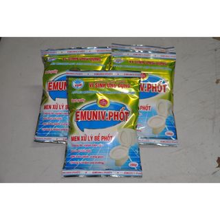 Men Xử Lý Hầm Cầu Emuniv 200gr – Khử Mùi, Thông Tắc, Hiệu Quả Cấp Tốc