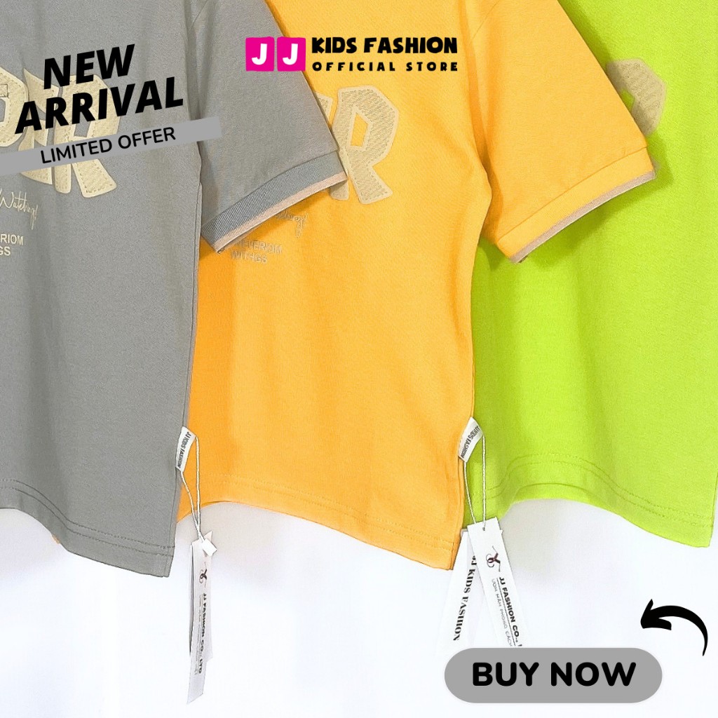 Áo Thun Polo Bé Trai Vải Cotton Cá Sấu - Quần Áo Trẻ Em Cao Cấp | JJ Kids Fashion