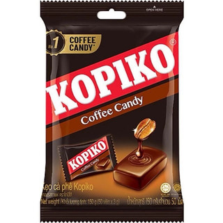 Kẹo cà phê Kopiko 2 vị 140gam (50 viên )