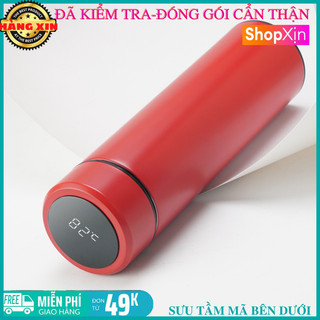 Bình giữ nhiệt có màn hình LED hiển thị nhiệt độ - Bình nước giữ nhiệt CHỐNG NƯỚC