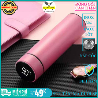 Bình giữ nhiệt có màn hình LED hiển thị nhiệt độ - Bình nước giữ nhiệt CHỐNG NƯỚC