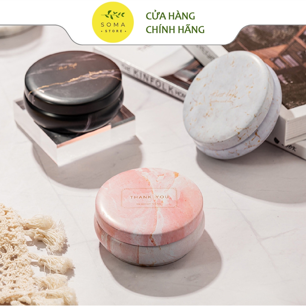 Nến Thơm Tinh Dầu Varomas Thiên Nhiên Phong Cách Đa Sắc Màu Decor, Trang Trí Phòng NEN06