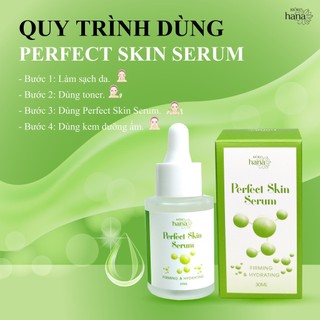 Serum Perfect Skin RIORI HANA Dưỡng Trắng Da Cấp Ẩm Da 30ml