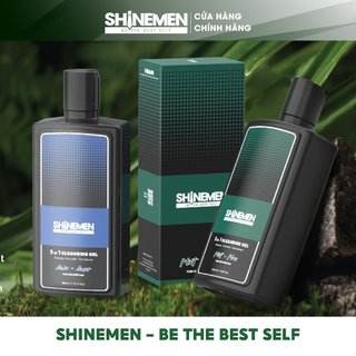 Sữa tắm gội và Rửa mặt 3 in 1 SHINEMEN cho nam, hương nước hoa AWA-AMOR 50ml