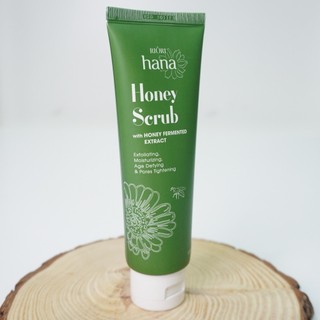 Tẩy tế bào chết da mặt RIORI HANA HONEY SCURB 120g - Tẩy tế bào chết an toàn, Lành tính, Không gây bào mòn da