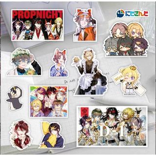(sẵn) Set 70 stickers Luxiem | Miếng hình dán vox Rainbow Society Luxiem / không trùng, chống thấm nước HD1