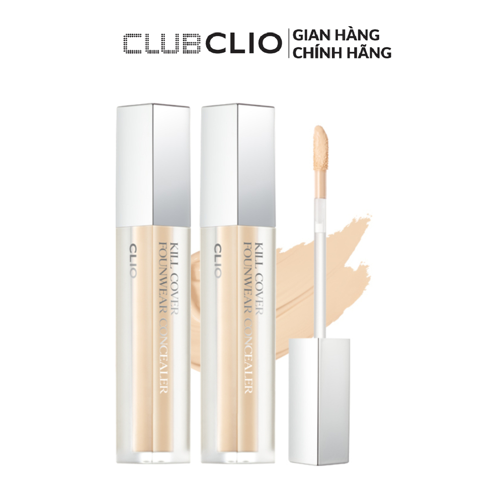 Ảnh Kem Che Khuyết Điểm Clio Kill Cover Founwear Concealer 6g 2