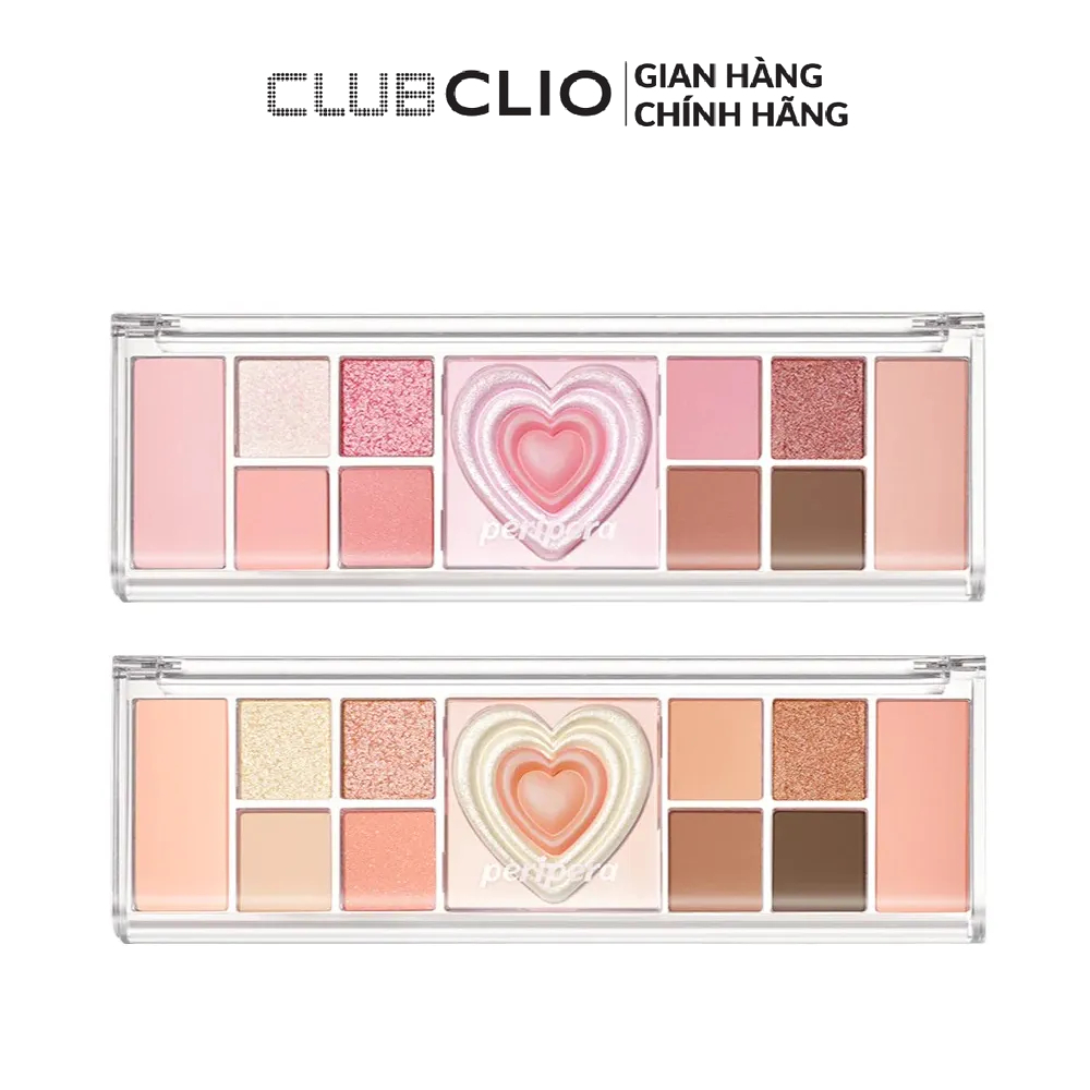 Ảnh (Ver. Cherry) Bảng Phấn Mắt & Má Hồng Peripera All Take Mood Like Palette 8g 3