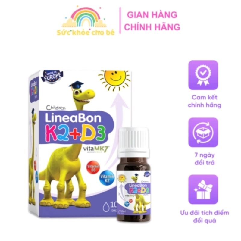 Vitamin D3+k2 Lineabon Shopee Việt Nam