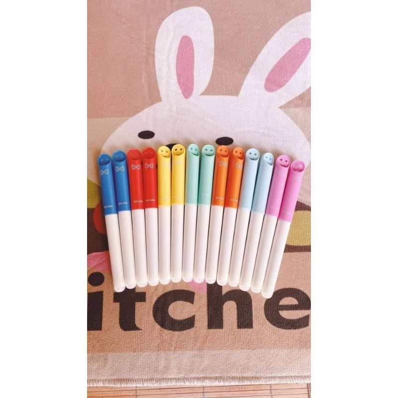 Combo 5 Bút Mặt Cười Sh 056 XÓA ĐƯỢC
