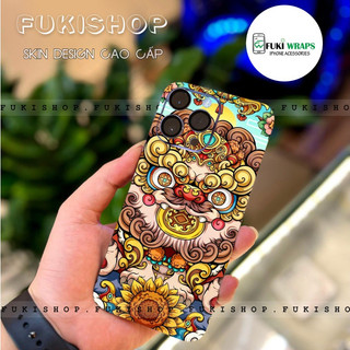 Tấm dán Skin Mặt Sau Kì Lân MS04 FULL VIỀN 14 pro max , 13 pro max , 12 pro max , 11 pro max , xs max - FukiShop