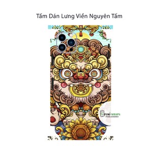 Tấm dán Skin Mặt Sau Kì Lân MS04 FULL VIỀN 14 pro max , 13 pro max , 12 pro max , 11 pro max , xs max - FukiShop