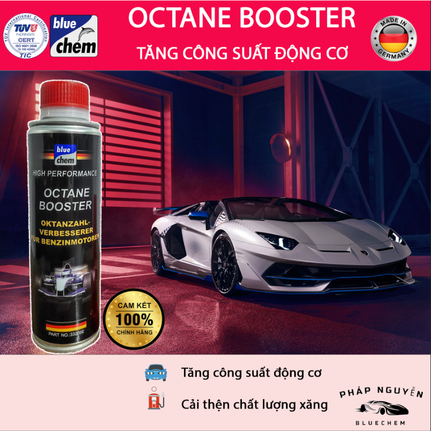 octane Tăng công suất động cơ ô tô máy xăng và xe máy Octane booster