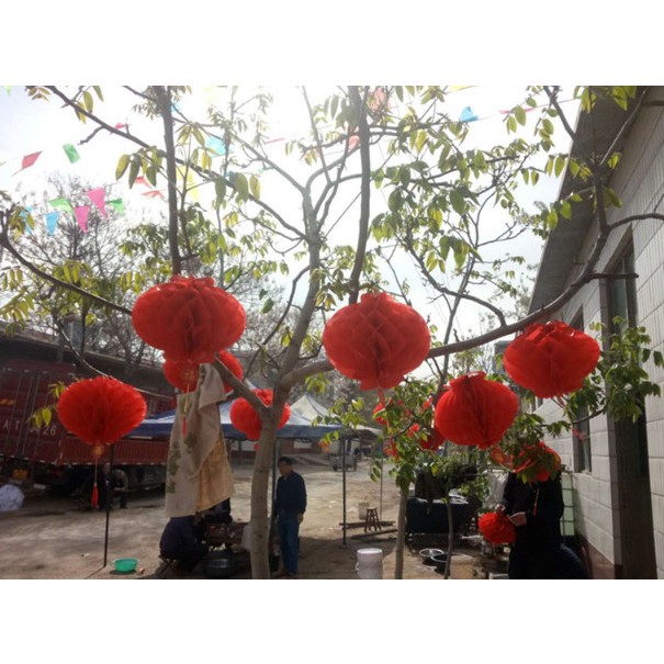 10 CÁI --Lồng Đèn Đỏ Treo Trang Trí Tết Trung Thu- Đèn Lồng  Siêu Thị Quán Cà Phê Phong Cách Lễ Hội Truyền Thống--10 CÁI