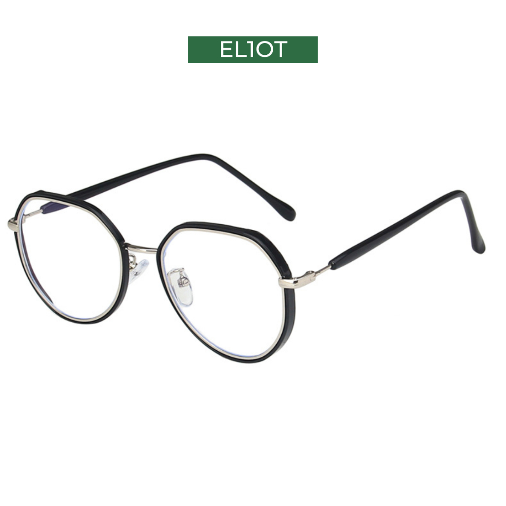 Gọng kính tròn nam nữ ELIOT Eyewear mắt đa giác thời trang nhiều màu sắc lựa chọn 362