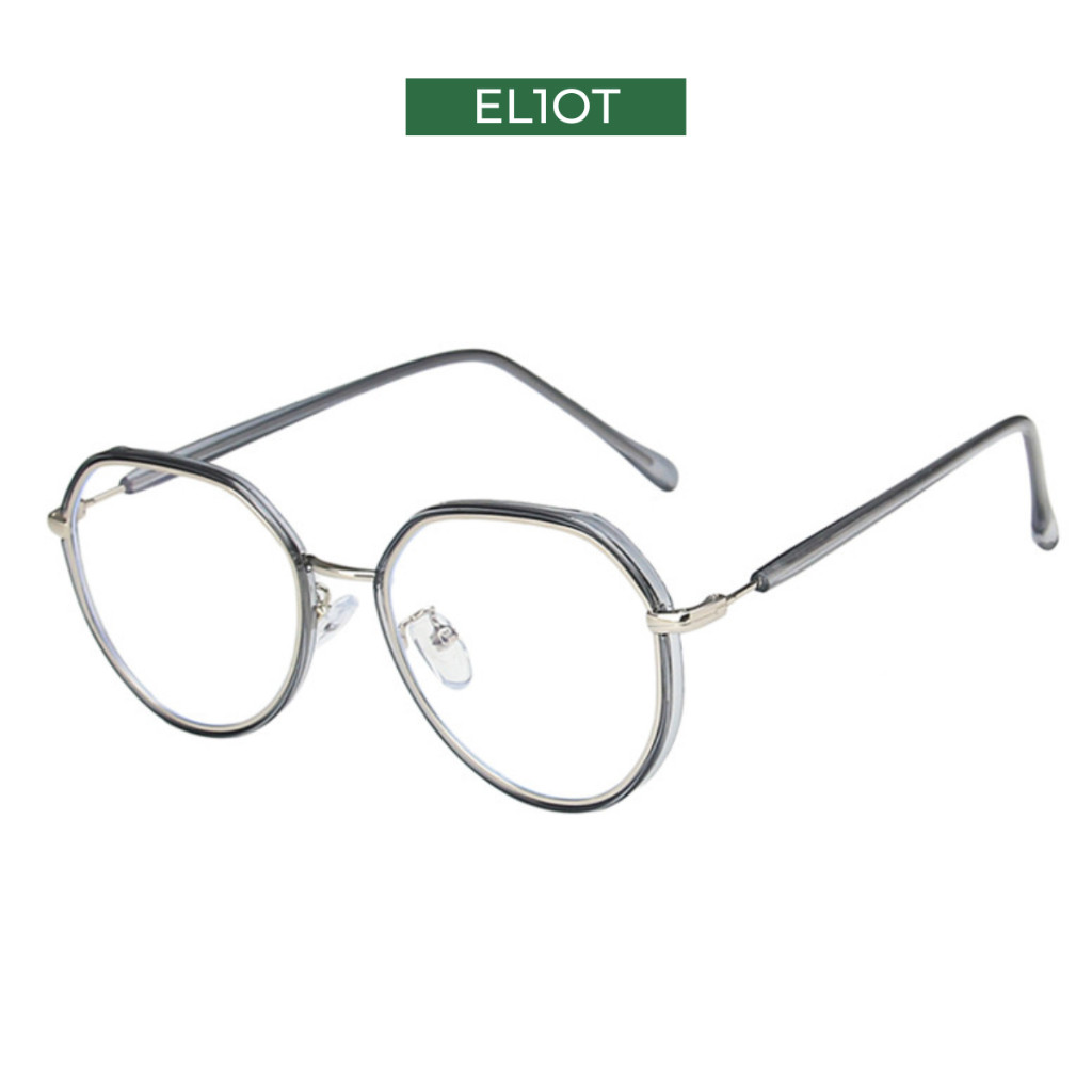 Gọng kính tròn nam nữ ELIOT Eyewear mắt đa giác thời trang nhiều màu sắc lựa chọn 362