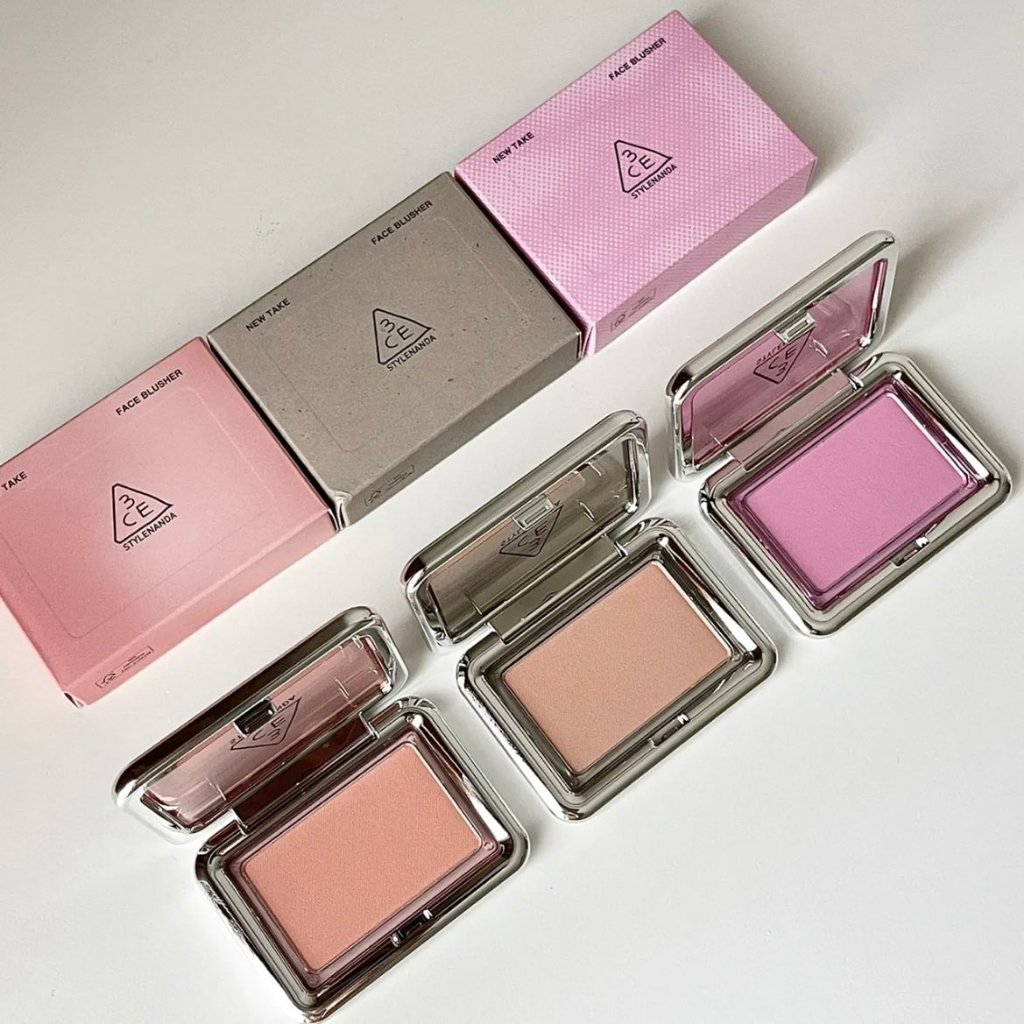 Phấn Má Hồng 3CE New Take Face Blusher 4.5g | Shopee Việt Nam