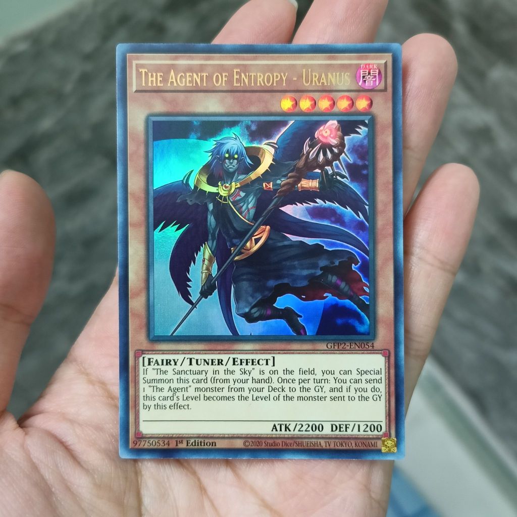 YU-GI-OH! The Agent Of Entropy – Uranus Card (DUEA-EN036) – Common, Dark Fairy Tuner Monster, Duelist Alliance Set - View #3