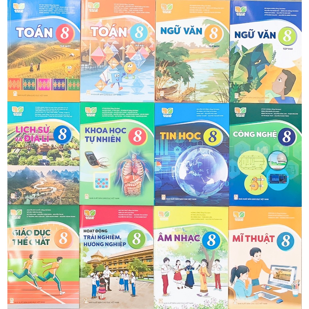 Ảnh Sách giáo khoa lớp 8 - chương trình kết nối (lẻ) + bán kèm 1 quyển vở viết 1