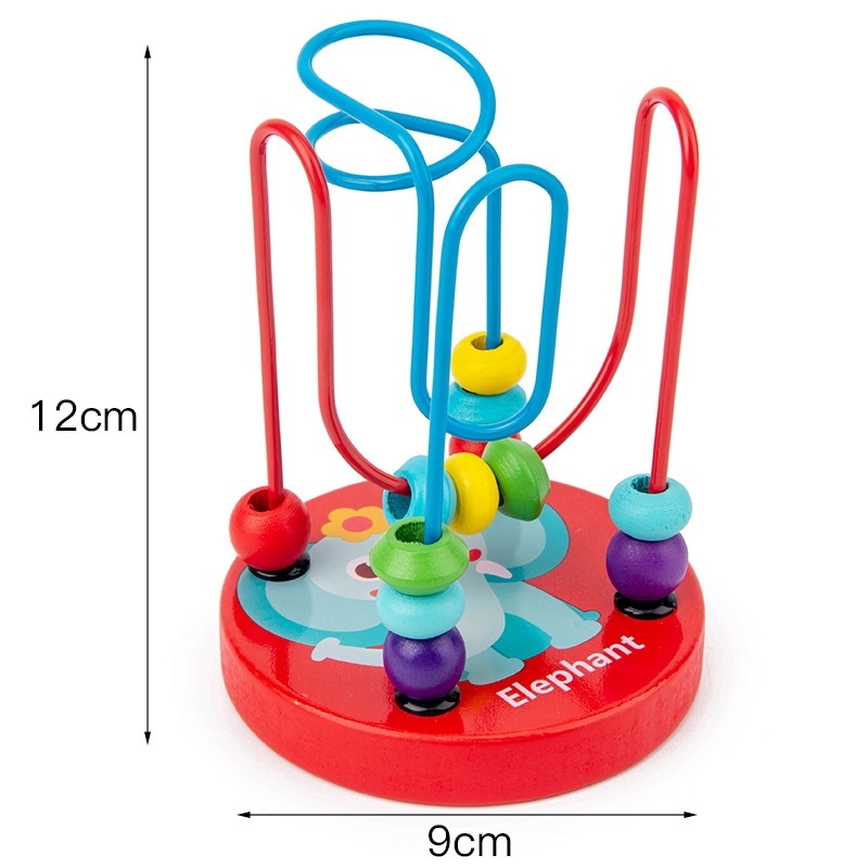Combo 6 món đồ chơi gỗ Montessori thông minh phát triển trí tuệ cho bé.