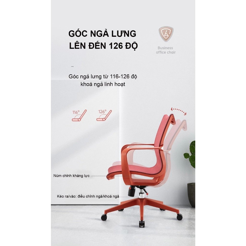 [Hoả Tốc 30 Phút Nhận Hàng] Ghế Sihoo M77 Xám, Đỏ - Thiết Kế Công Thái Học