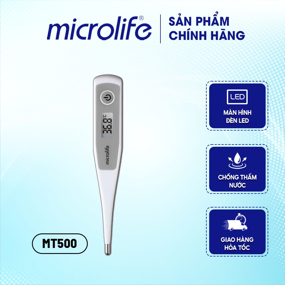 Ảnh Nhiệt kế điện tử Microlife MT500, bảo hành trọn đời - 01 chiếc 1