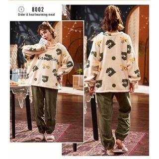 [Slii Homewear] Bộ đồ ngủ khủng long đáng yêu