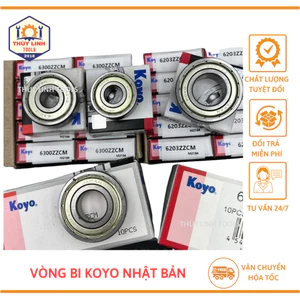 Vòng bi koyo, bạc đạn xe máy Koyo, Bi bánh Koyo đủ mã 6201-6203-6301-6300-6004 Thùy Linh Tools