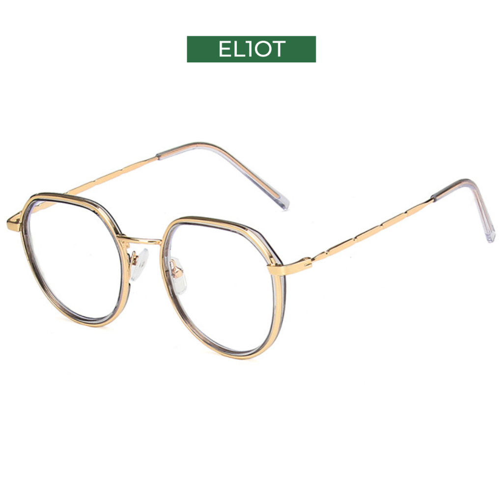 Gọng kính mắt tròn ELIOT Eyewear chất liệu kim loại cứng cáp nhẹ nhàng thiết kế thời trang 8102