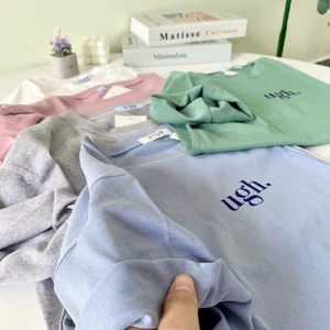 Áo thun nữ YUSTUDIO 3158 form rộng chất cotton khô mẫu ugh.