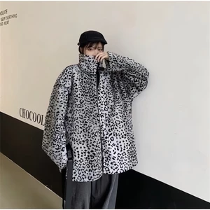 Áo Khoác Lông Nam Nữ Họa Tiết Da Báo Xám Cực Mềm Mượt Dày dặn Form Dáng Unisex Thời Trang Hàn Quốc Cực Hottrend 2023