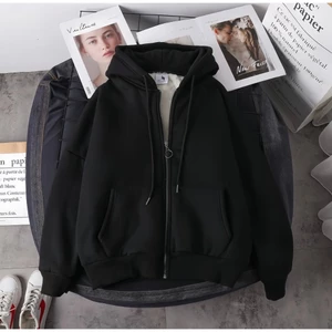 Hoodie Zip - Áo Khoác Nỉ Lót Lông Cừu Dày Dặn Form Dáng Unisex Nam Nữ Thời Trang Hàn Quốc Cực Hottrend 2023