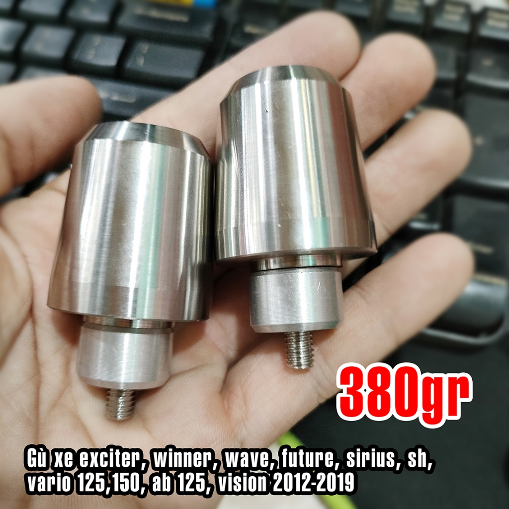 Gù chống rung inox 304 nhiều mẫu gắn xe honda yamaha có giao hỏa tốc HCM