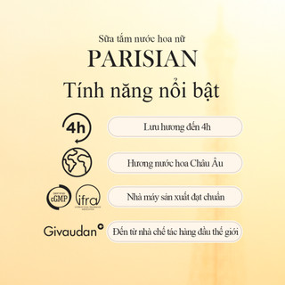 Sữa tắm Nước hoa Nữ Parisian 270g
