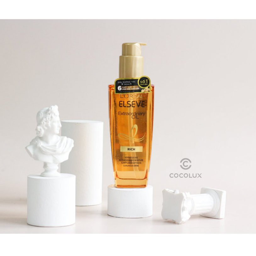 Dầu dưỡng tóc Loreal chiết xuất tinh dầu hoa tự nhiên 100ml Cocolux