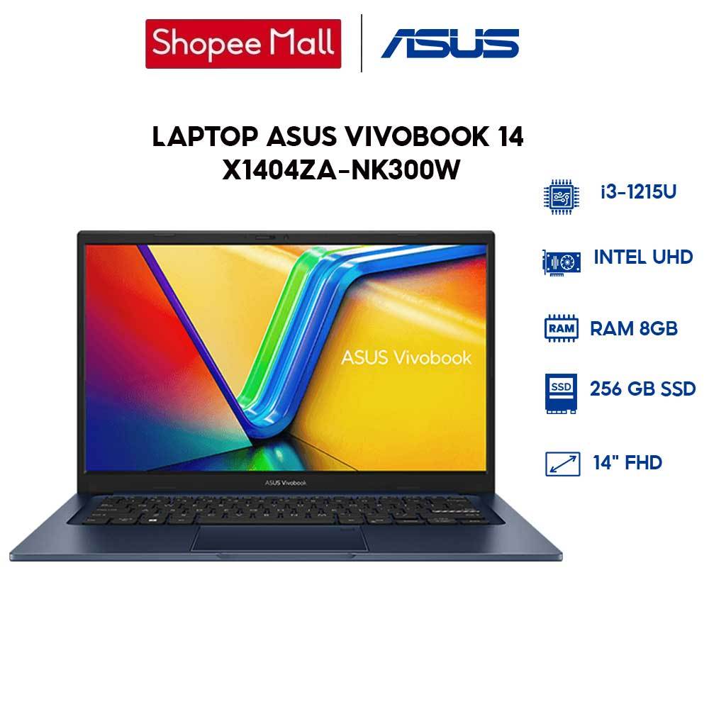 Nhập Elgamefeb Giảm 10 Laptop Asus Vivobook 14 X1404za Nk300w I3 1215u 8gb 256gb 14 Fhd