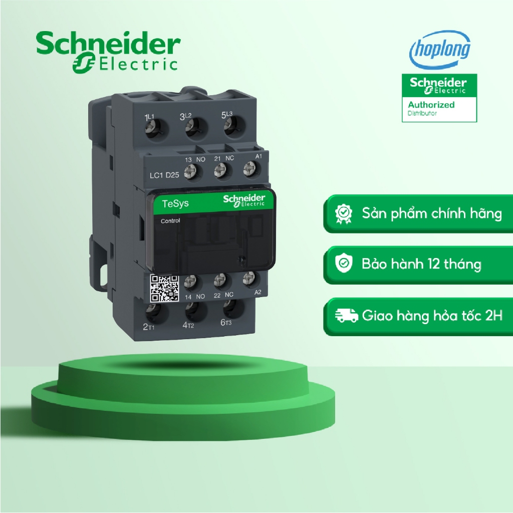 Contattore Schneider Tipo LC1D25G7 - 25A, Bobina 120V AC, 3 Contatti Normalmente Aperti (NO), Per Impianti Industriali Contattore Schneider Lc1d25g7 - Foto 7