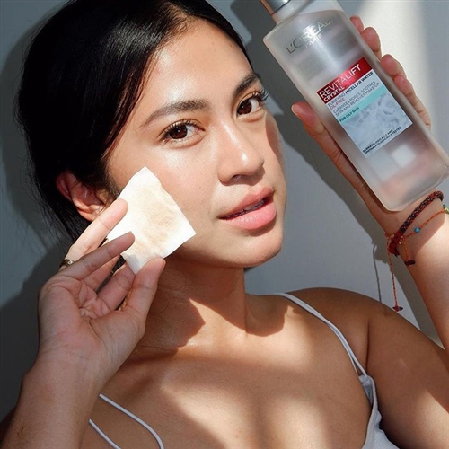 Nước Tẩy Trang Loreal Revitalift Crystal Purifying Micellar Water Dành Cho Da Dầu Mụn 400ml Cocolux