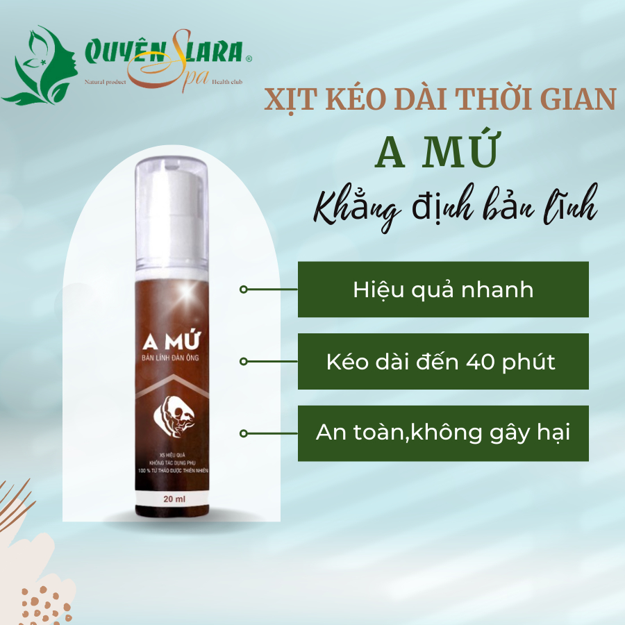 Chai Xịt A Mứ 20 ml