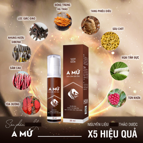 Chai Xịt A Mứ 20 ml