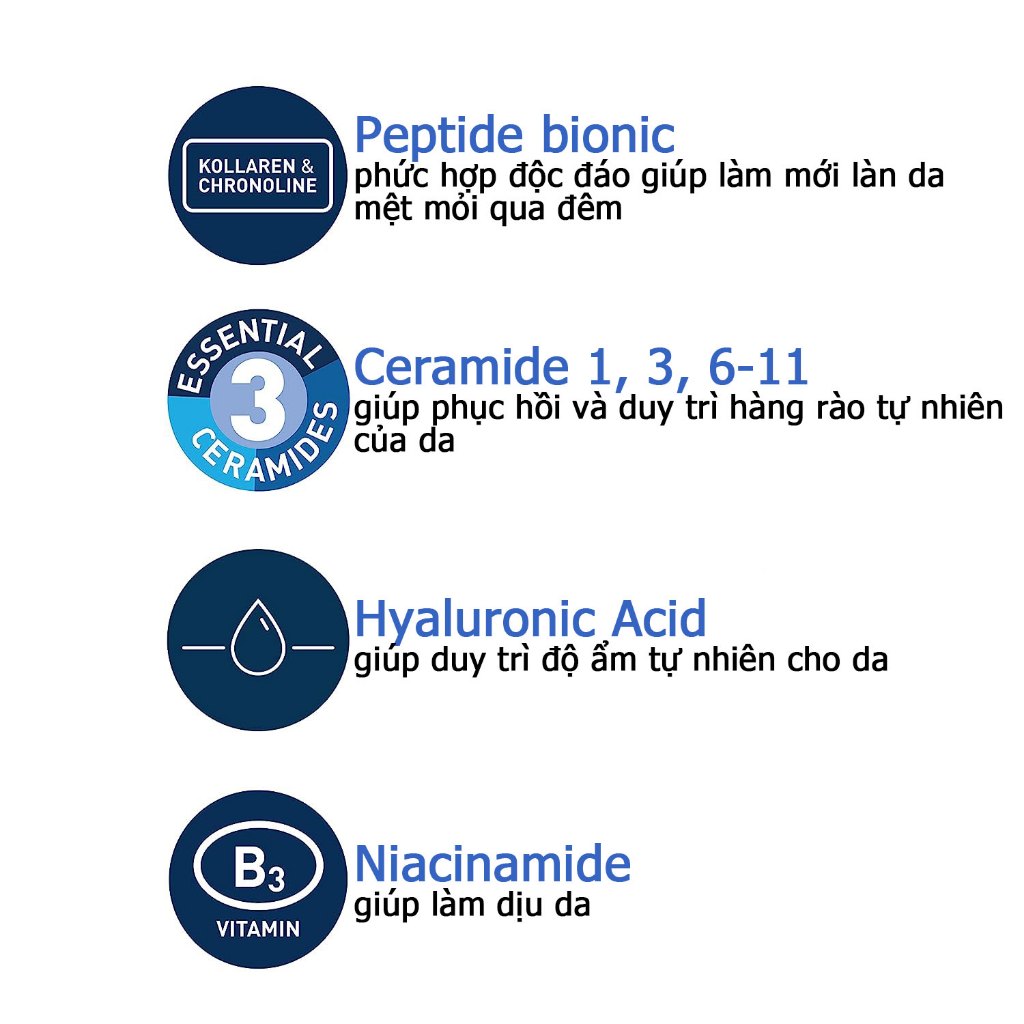 Serum sáng da mờ thâm Cerave Skin Renewing 10% Vitamin C 30ml+Kem Dưỡng Cerave Skin Renewing Night Cream 48g