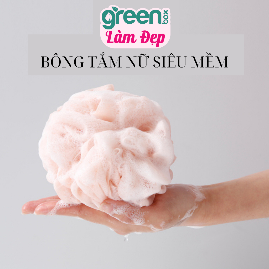 Bông Tắm BATHSHOP Bath Sponge Cao Cấp 50g Cho Nữ | Shopee Việt Nam