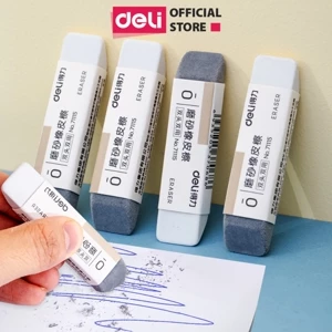 Gôm Tẩy Chì 2 Đầu Deli - Tẩy Xóa Cả Chì 2B HB Sạch Sẽ Ít Vụn Cho Học Sinh Dân Văn Phòng